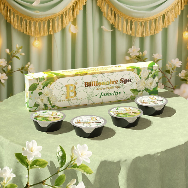 Billionaire - Spa Bubble Deluxe Pedicure Kit - Cucumber &amp; Melon - 4 steps