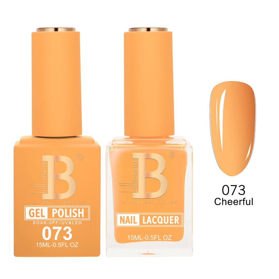 Billionaire 073 Cheerful - Imperial Collection Gel &amp; Lacquer Duo 15ml