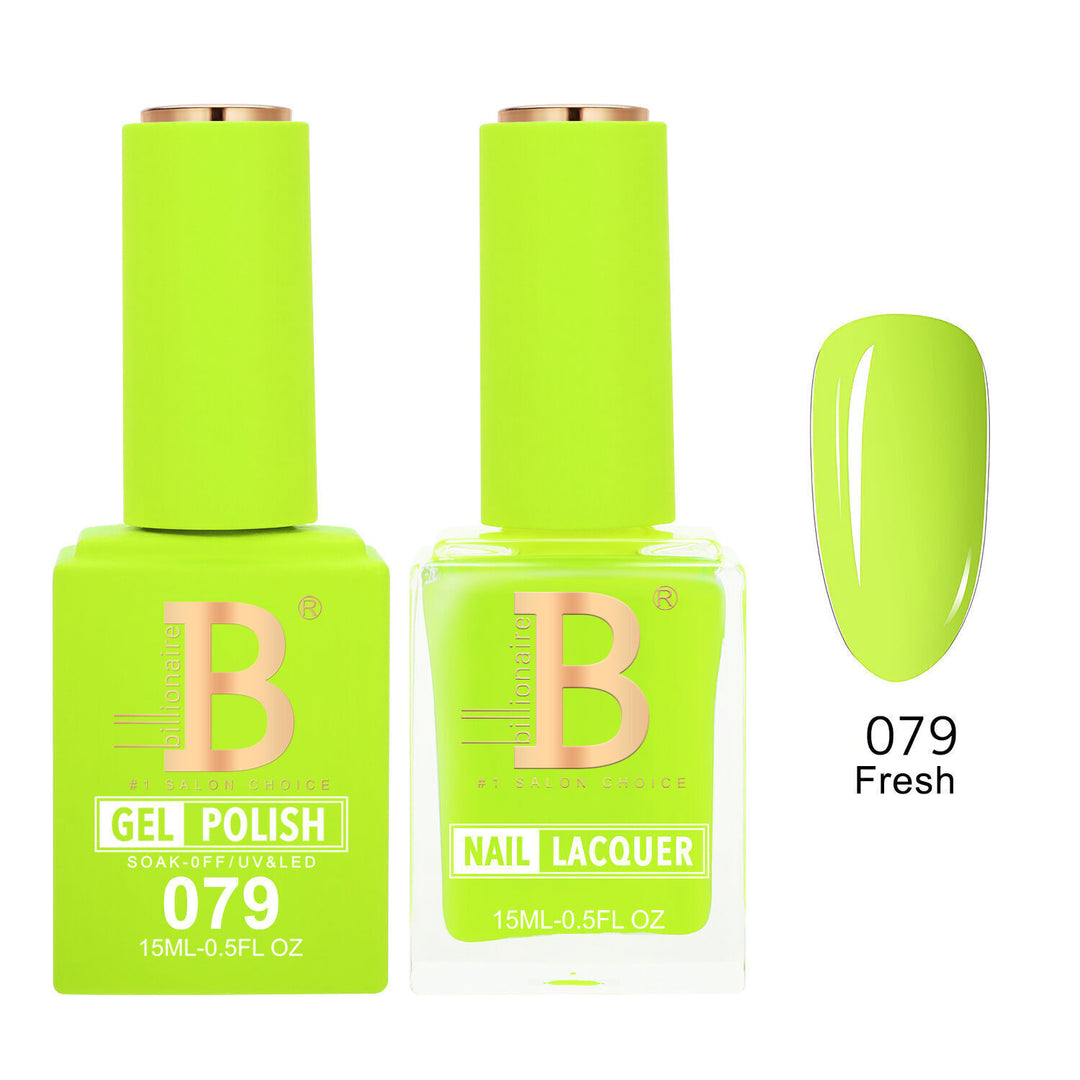Billionaire 079 Fresh - Imperial Collection Gel &amp; Lacquer Duo 15ml