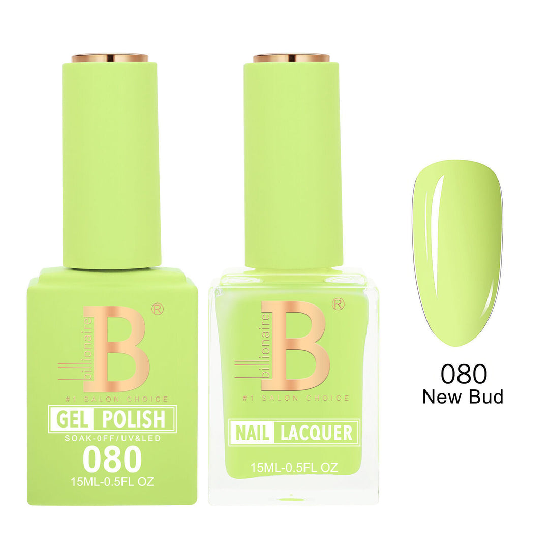 Billionaire 080 New Bud - Imperial Collection Gel &amp; Lacquer Duo 15ml