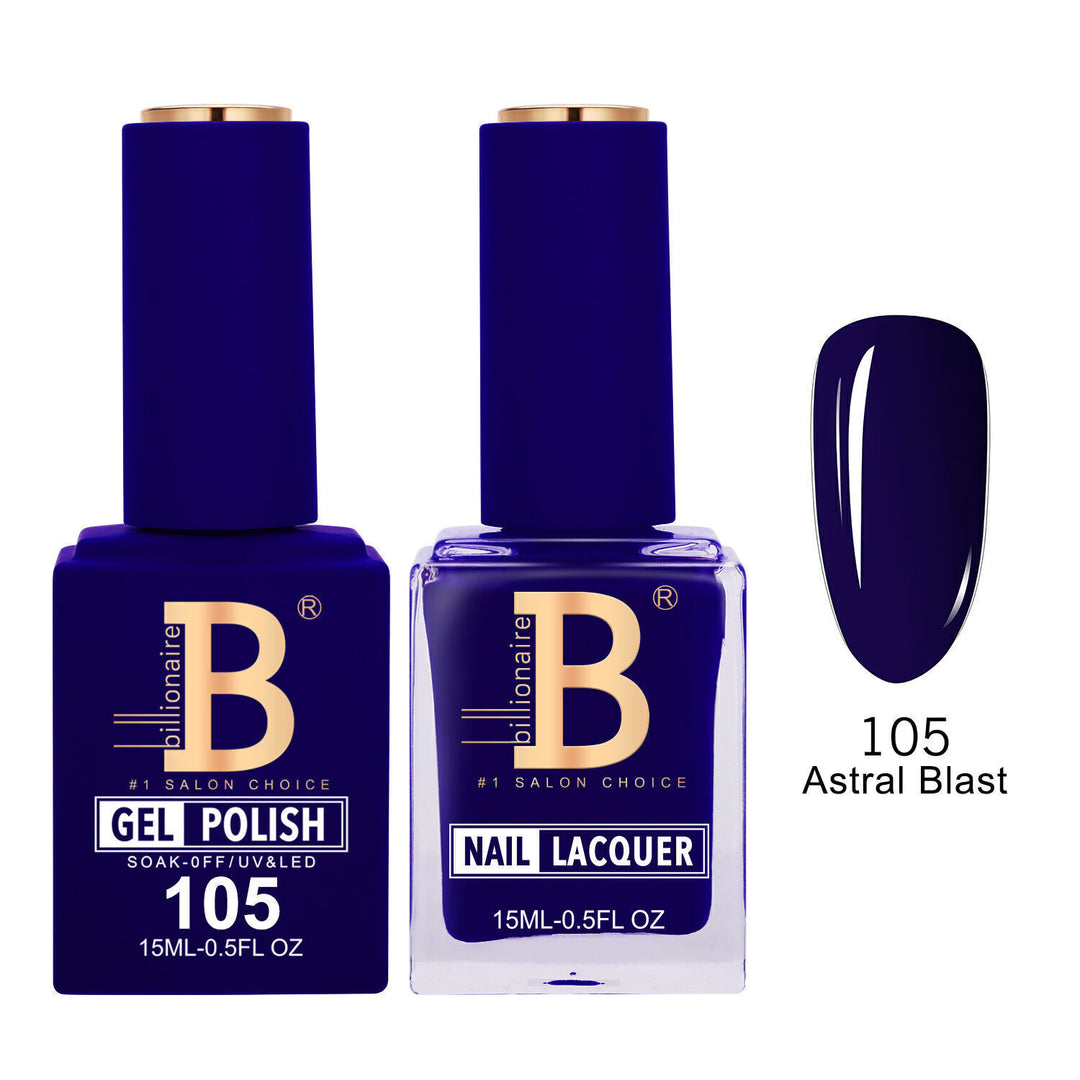 Billionaire 105 Astral Blast - Imperial Collection Gel &amp; Lacquer Duo 15ml