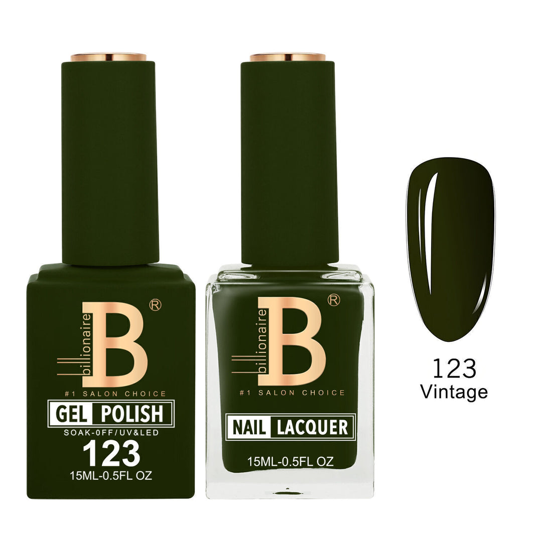 Billionaire 123 Vintage - Imperial Collection Gel &amp; Lacquer Duo 15ml