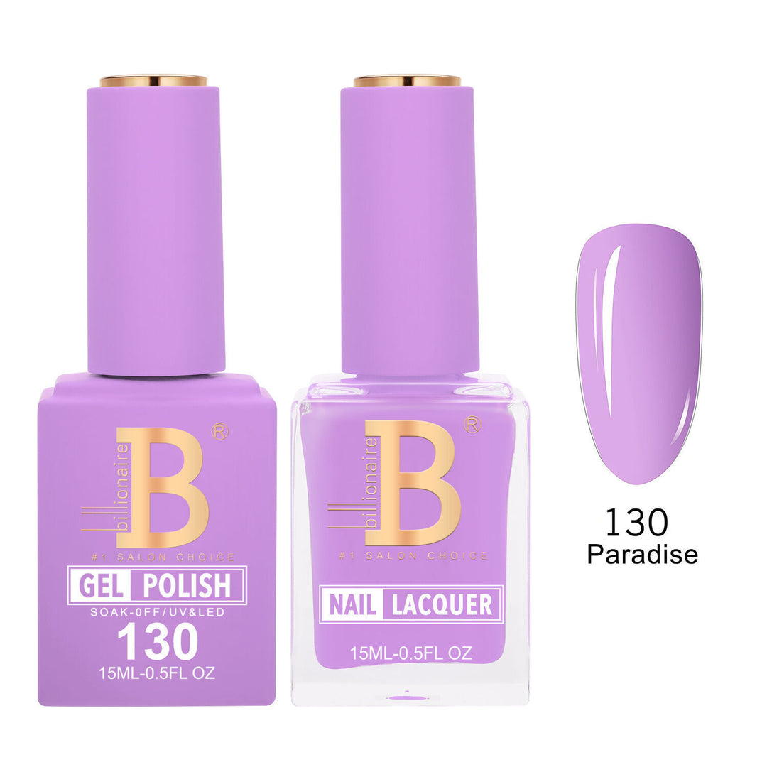 Billionaire 130 Paradise - Imperial Collection Gel &amp; Lacquer Duo 15ml