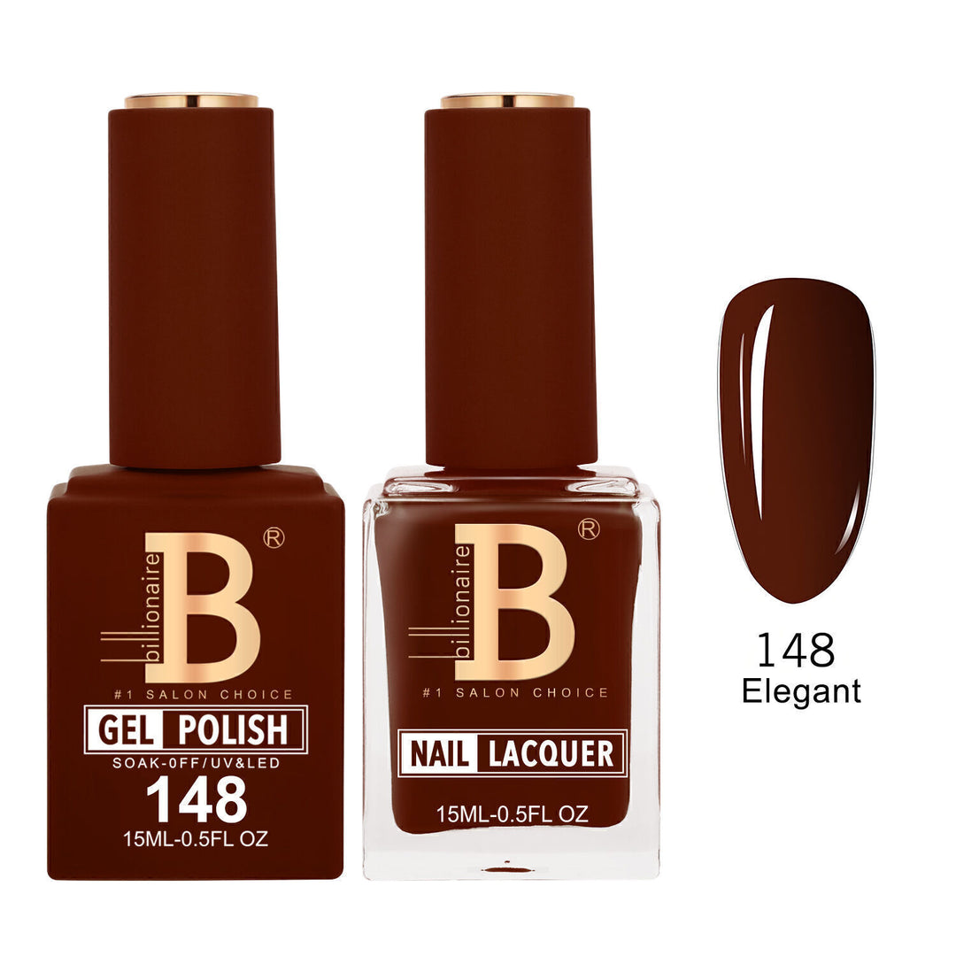 Billionaire 148 Elegant - Imperial Collection Gel &amp; Lacquer Duo 15ml