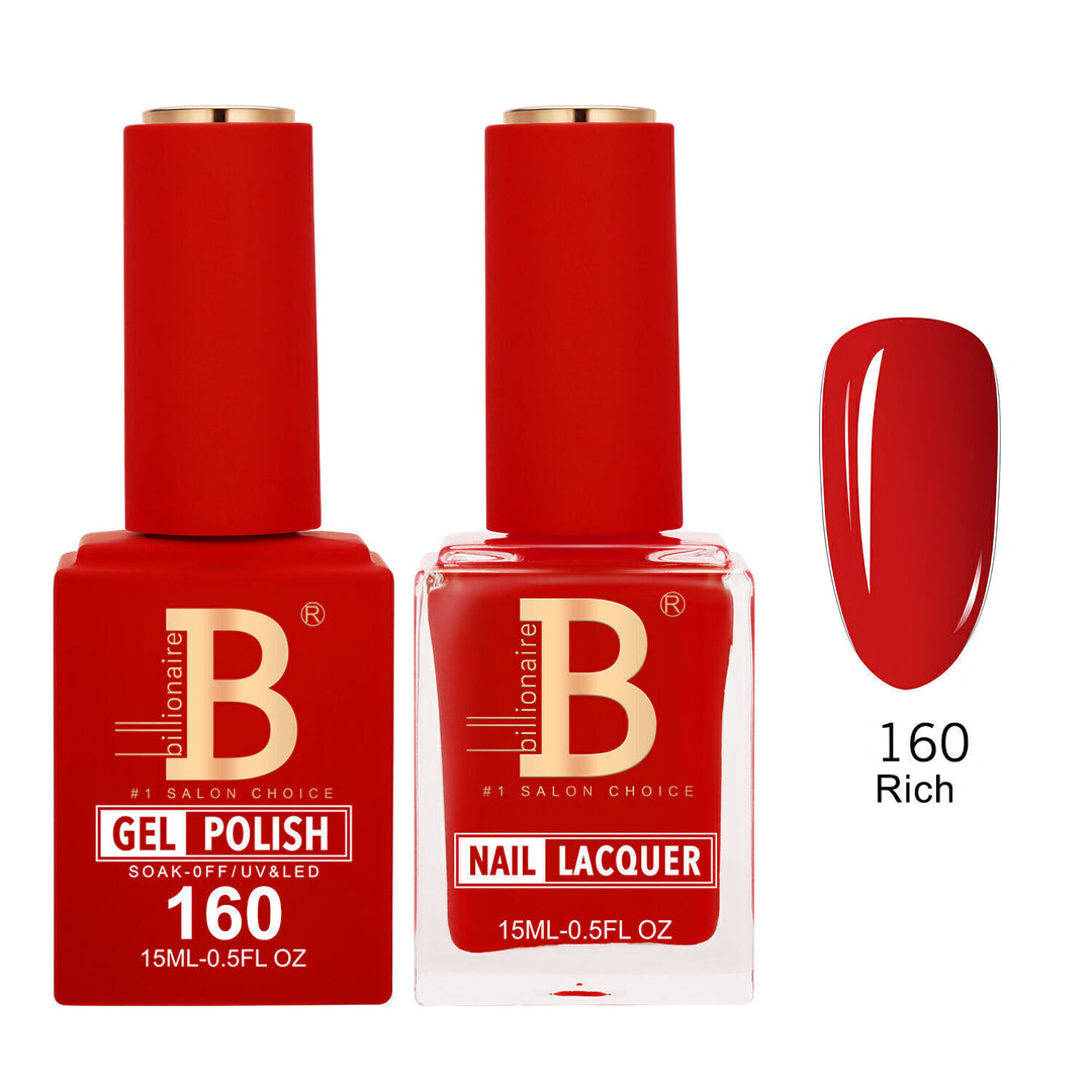 Billionaire 160 Rich - Imperial Collection Gel &amp; Lacquer Duo 15ml