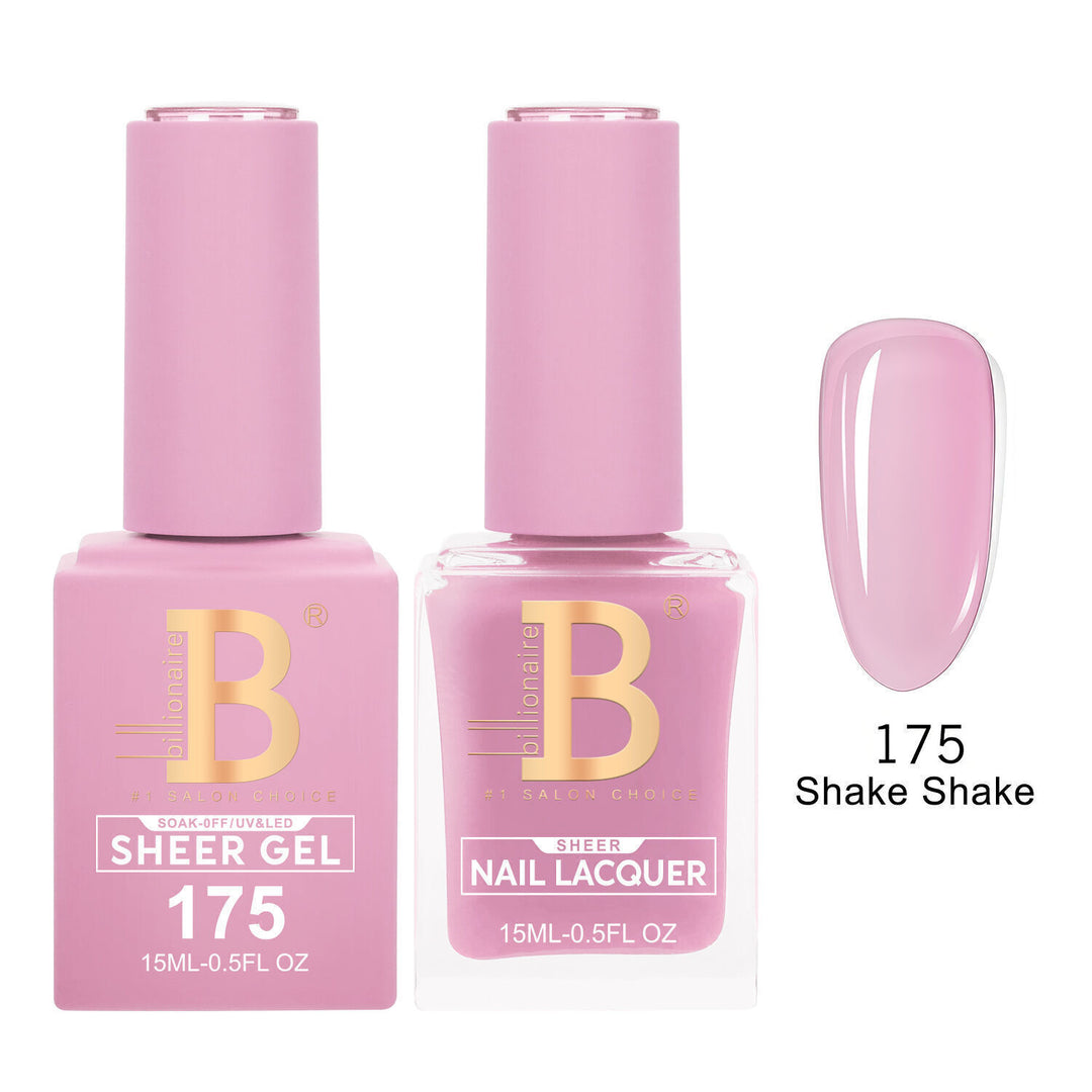 Billionaire 175 Shake Shake - Imperial Collection Gel &amp; Lacquer Duo 15ml