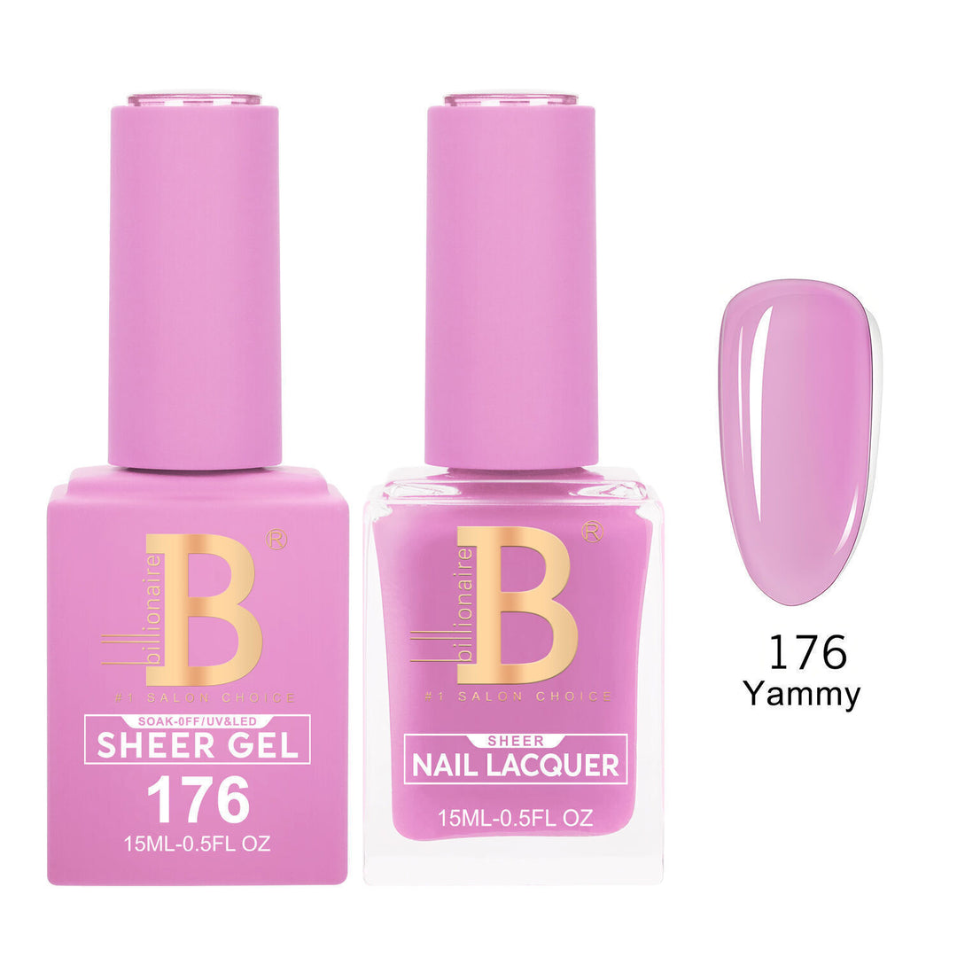Billionaire 176 Yammy - Imperial Collection Gel &amp; Lacquer Duo 15ml