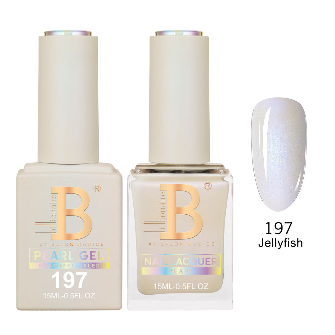 Billionaire 197 Jellyfish - Imperial Collection Gel &amp; Lacquer Duo 15ml