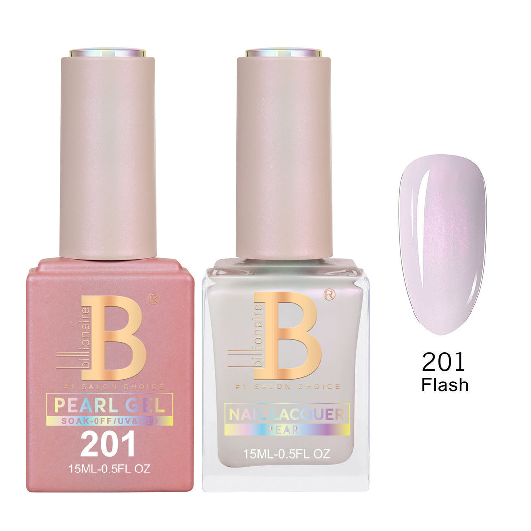 Billionaire 201 Flash - Imperial Collection Gel &amp; Lacquer Duo 15ml
