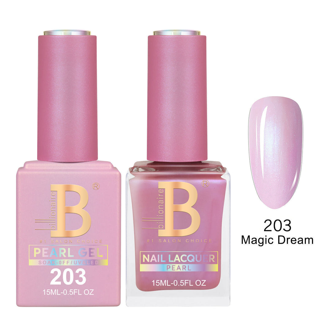 Billionaire 203 Magic Dream - Imperial Collection Gel &amp; Lacquer Duo 15ml
