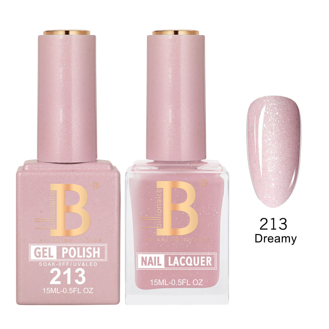 Billionaire 213 Dreamy - Imperial Collection Gel &amp; Lacquer Duo 15ml