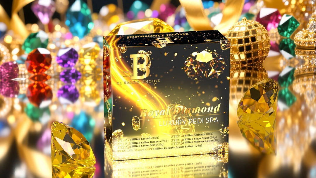 Billionaire Luxury Pedi Spa - Royal Diamond- 6 steps