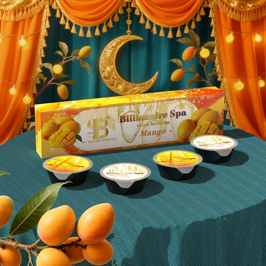 Billionaire Spa Bubble Kit  - Mango - 4 steps