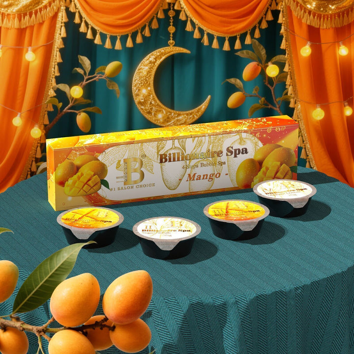 Billionaire Spa Bubble Kit  - Mango - 4 steps