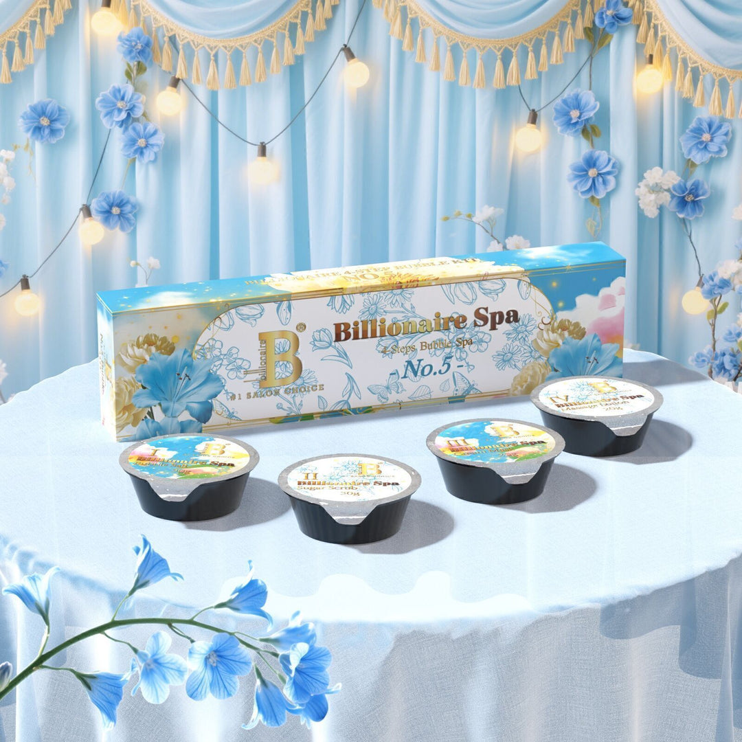 Billionaire Spa Bubble Kit  - No.5 - 4 steps