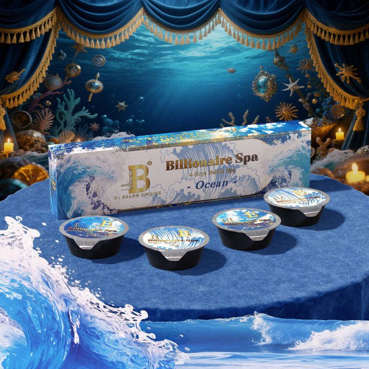 Billionaire Spa Bubble Kit  - Ocean - 4 steps