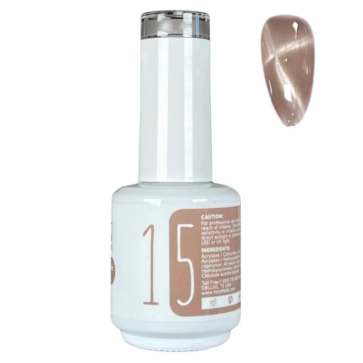 AEON Nude Shade Ceramic Cat Eye Gel #15