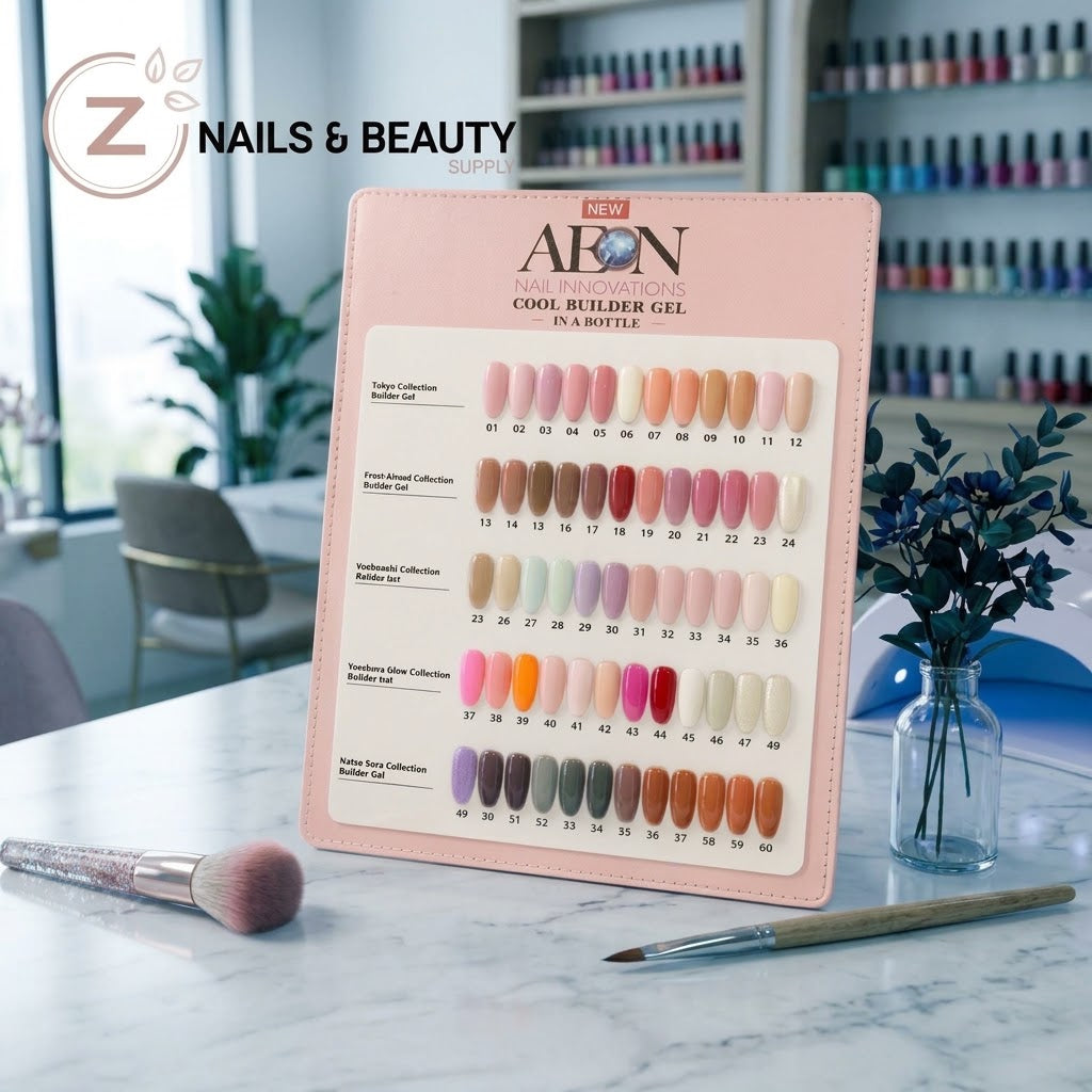 AEON Cool Builder Gel - 108 SHADE COMPLETE MASTER COLLECTION (1-108)