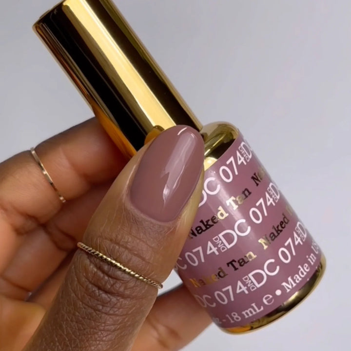 #074 DND DC COLOR DUO Naked Tan