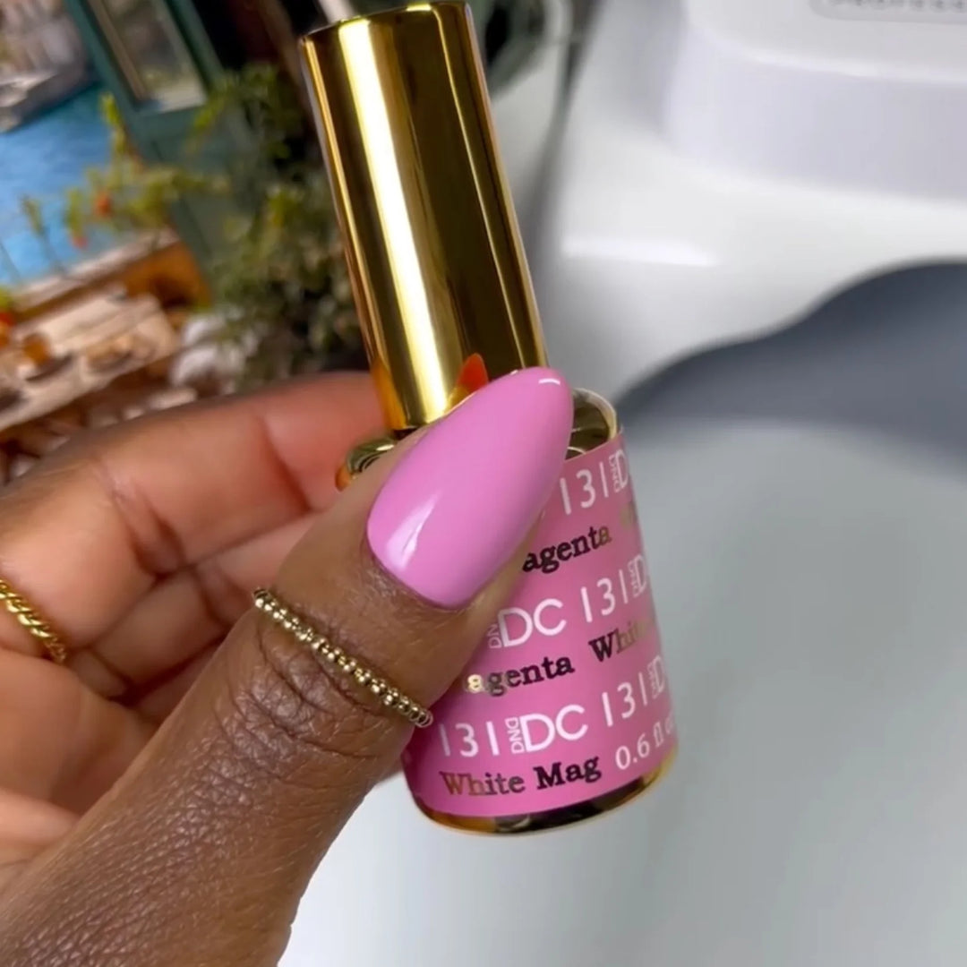 #131 DND DC COLOR DUO White Magenta