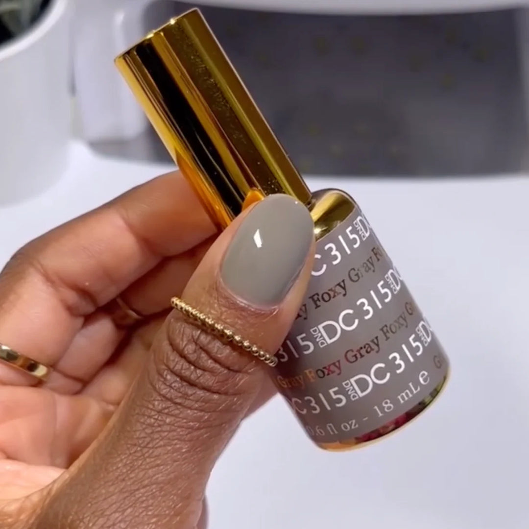 #315 DND DC COLOR DUO Foxy Gray