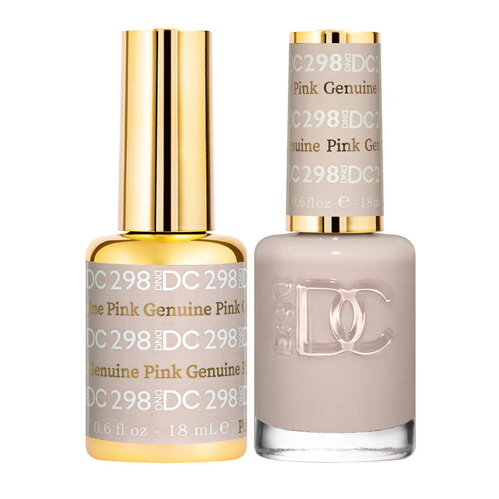 #298 DND DC COLOR DUO Genuine Pink
