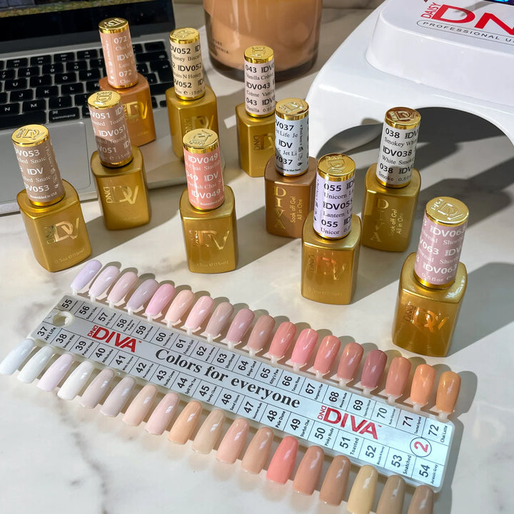 DND DIVA COLECTION 288 COLORS