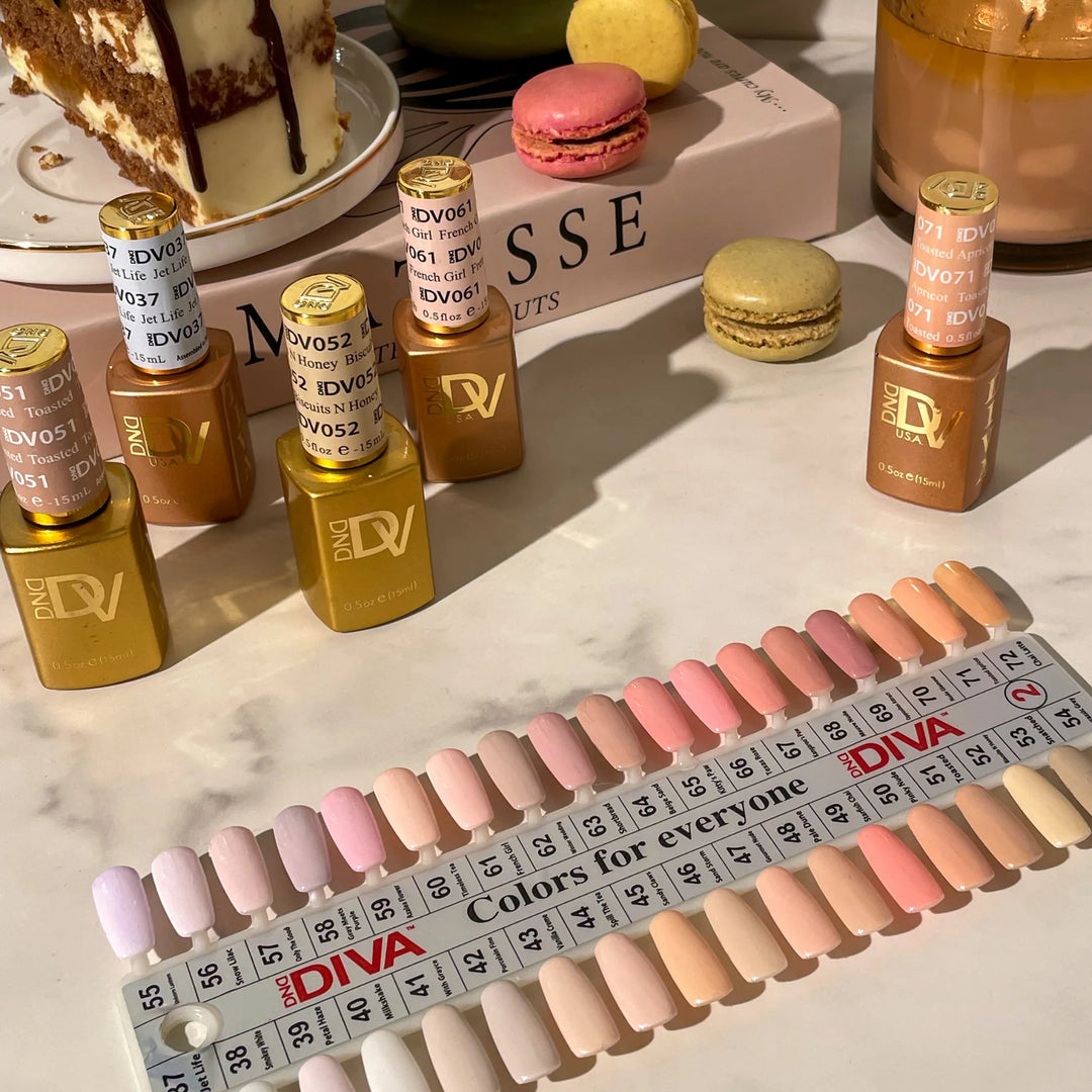 DND DIVA COLECTION 288 COLORS