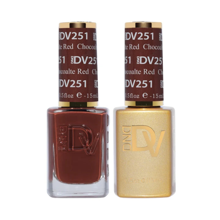 DND DIVA - #251 Chocolate Red