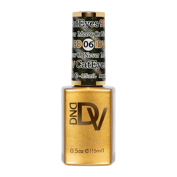 DND DIVA 9D Cat Eye Glassball #06 - Meow Or Never
