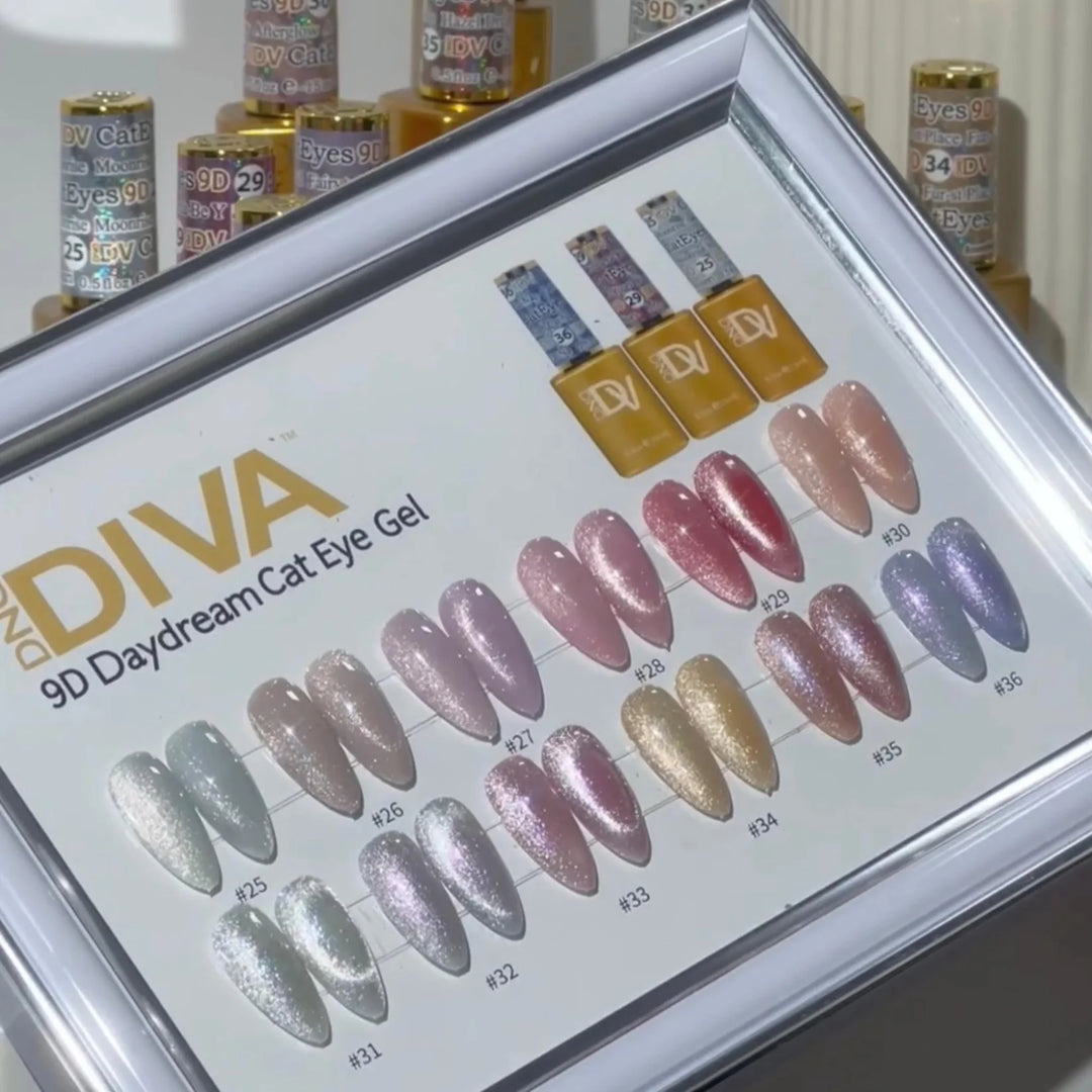 DND DIVA 9D Cat Eye Daydream – 12 Set