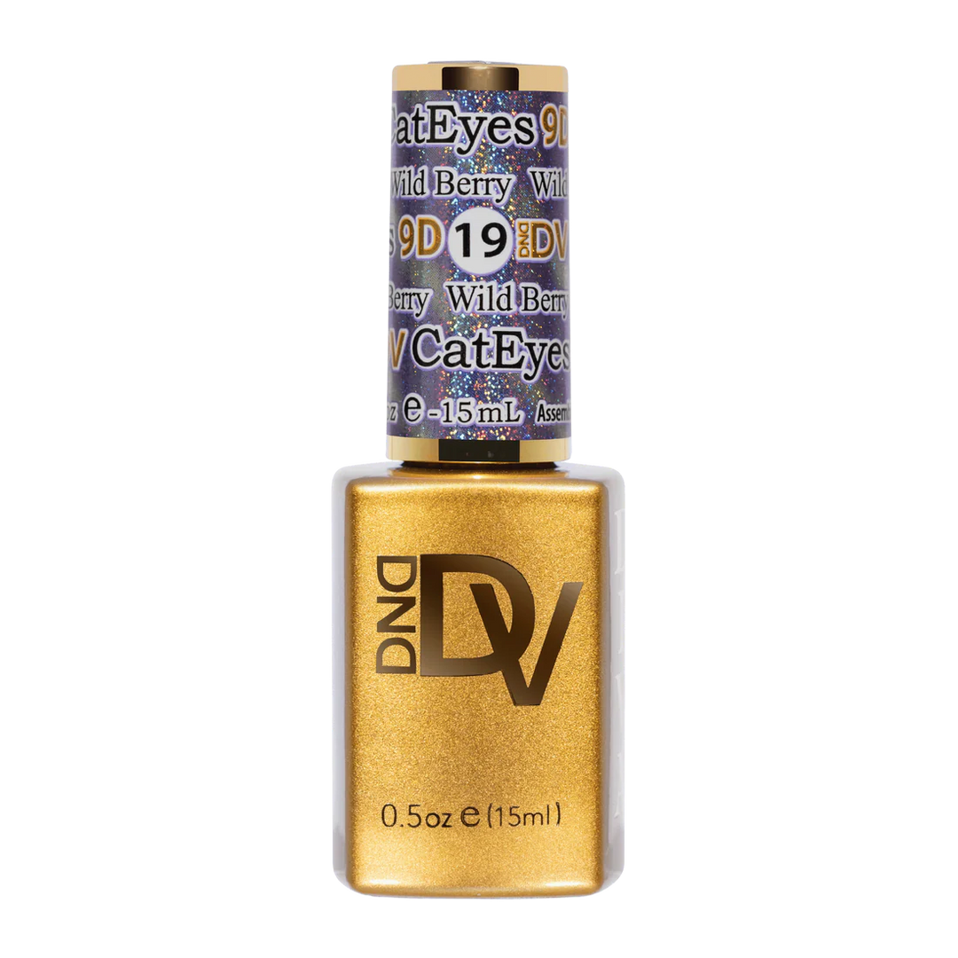 DND DIVA 9D Cat Eye Candy #19 - Wild Berry