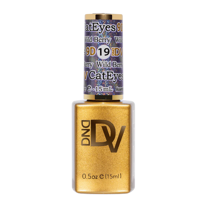 DND DIVA 9D Cat Eye Candy #19 - Wild Berry