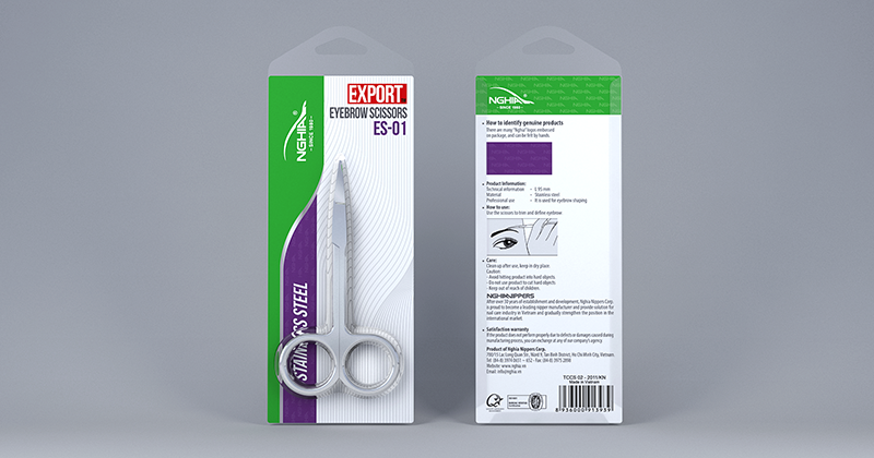 NGHIA EYEBROW SCISSORS ES.01