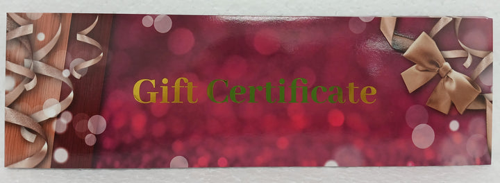 GIFT CERTIFICATE