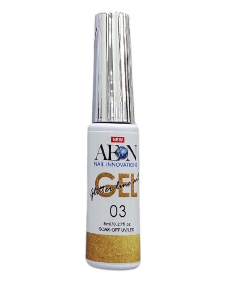 Aeon Nail Art Gel - Glitter Line Gel 03