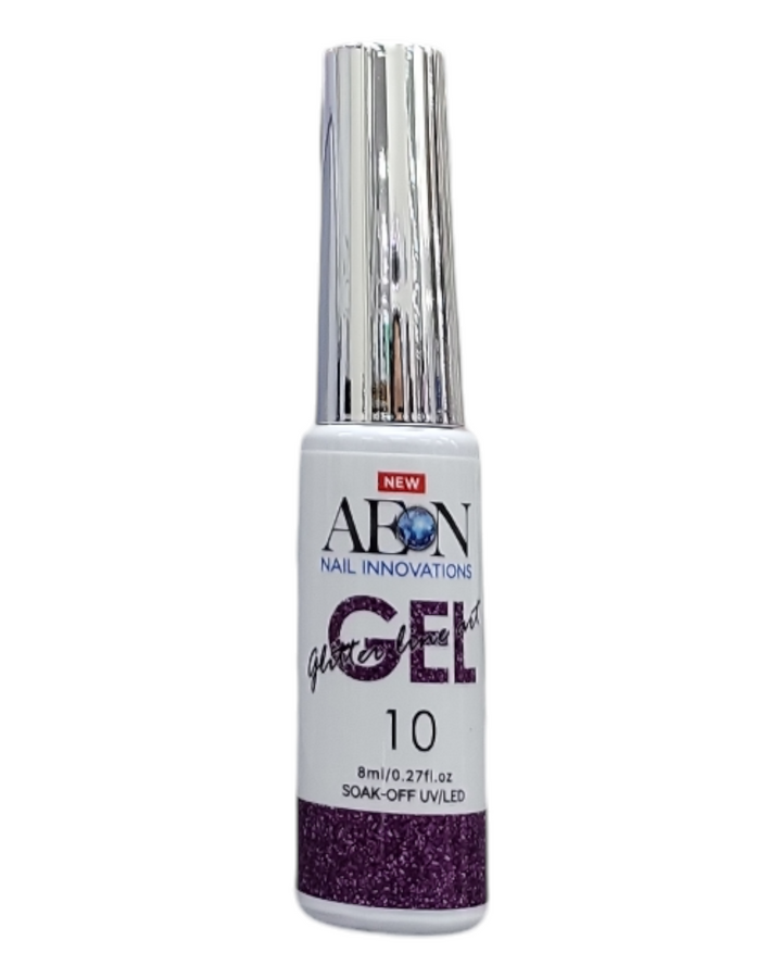 Aeon Nail Art Gel - Glitter Line Gel 10