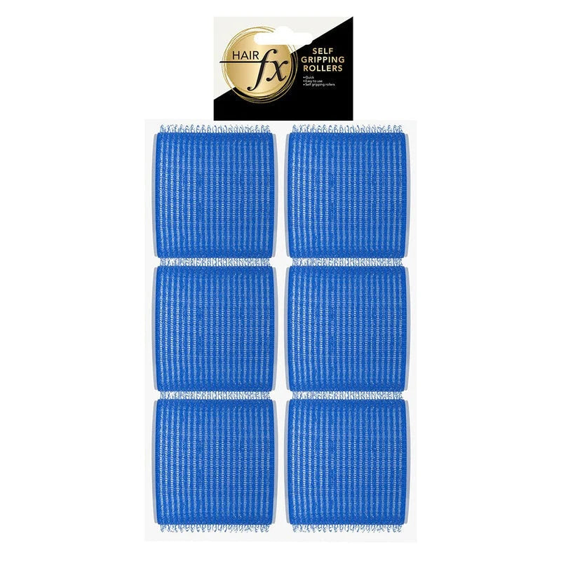 HairFX - VTR19 Self Gripping Roller - Blue - 6pc (76mm)