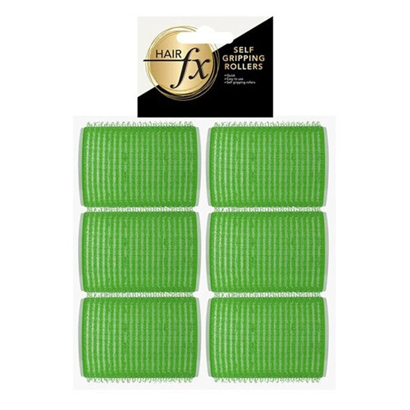 HairFX - VTR1 Self Gripping Roller - Green - 6pc (50mm)