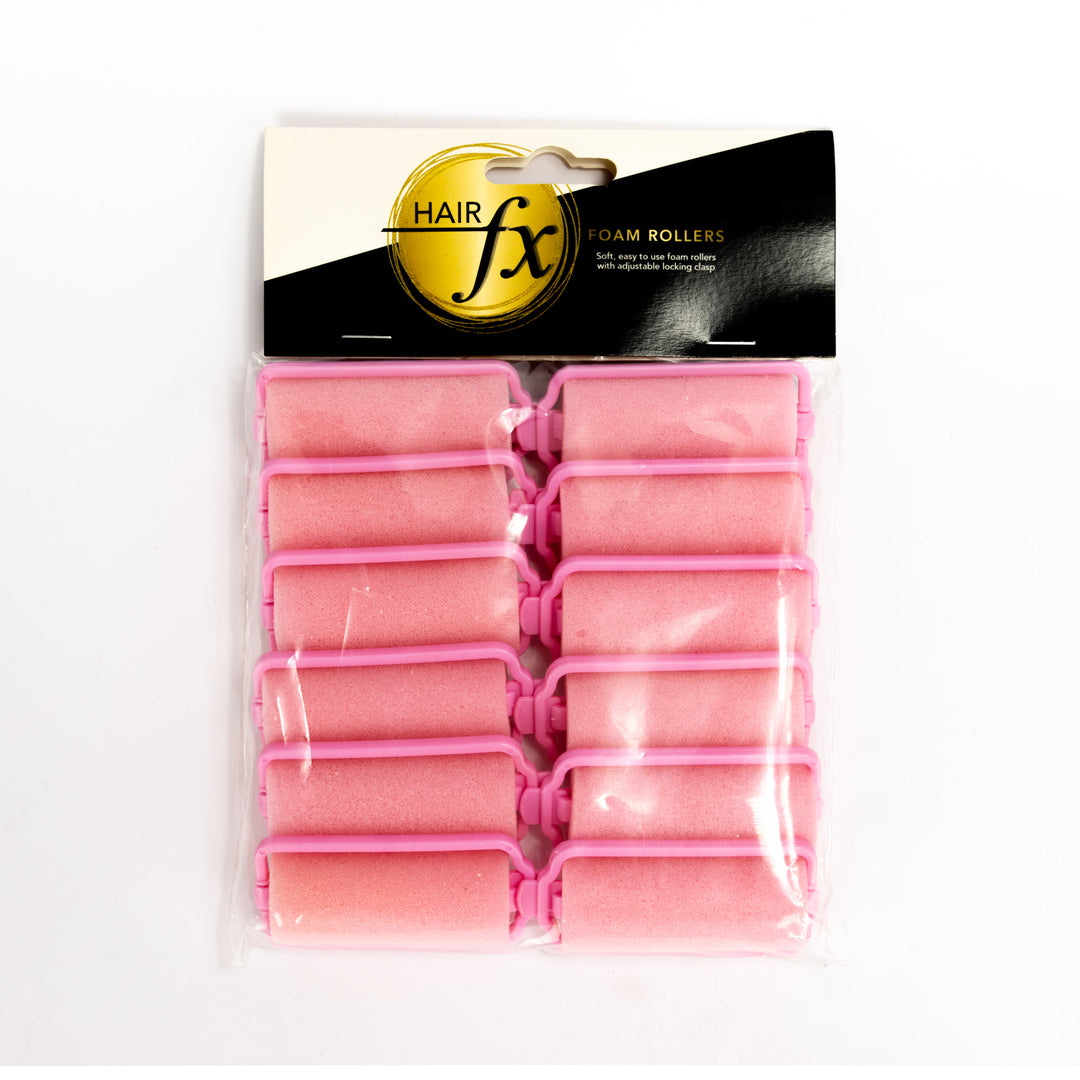 Hair Fx - Pink Foam Rollers