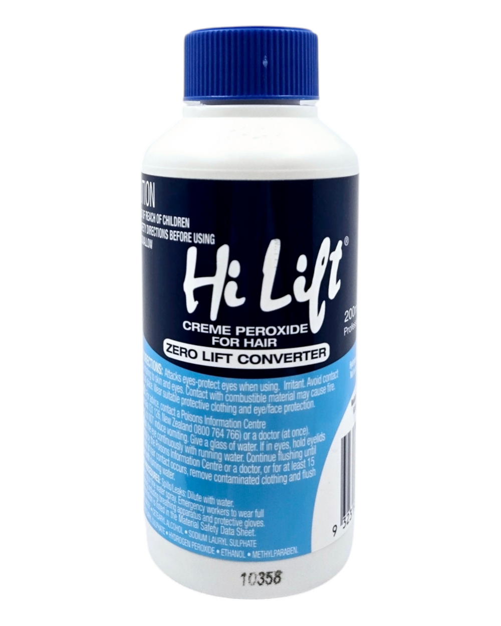 HiLift Creme Peroxide - Zero Lift Converter