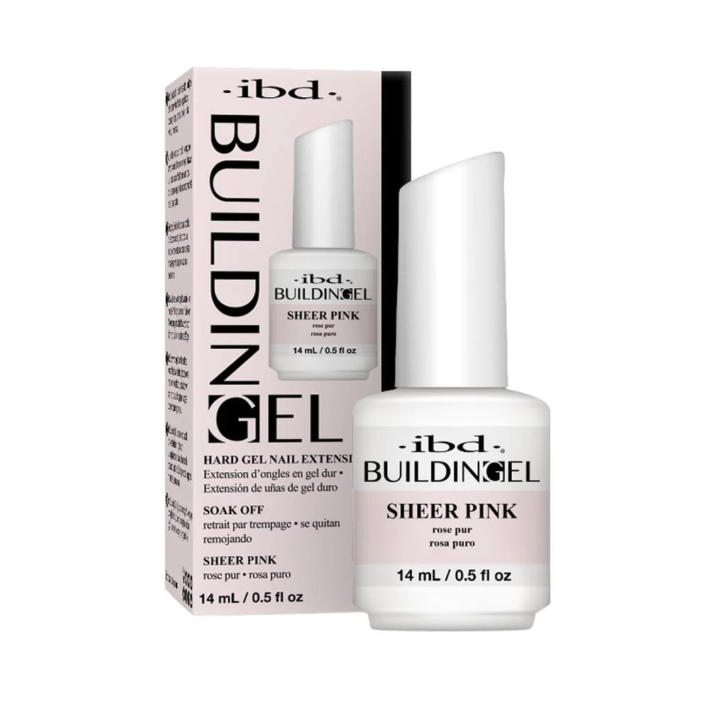 IBD Building Gel Sheer Pink- 14ml/0.5oz