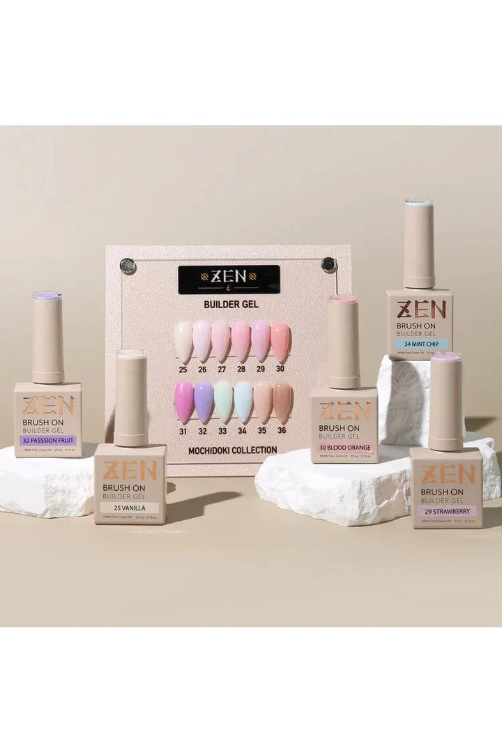 KAZEN | BRUSH ON BUILDER GEL NO.25 Vanilla