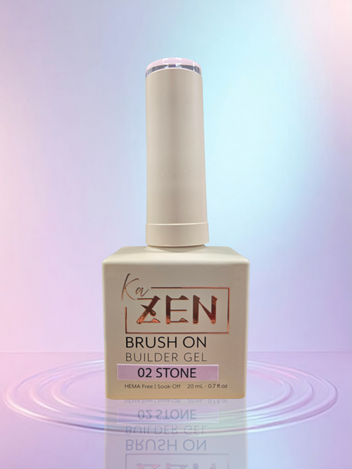 KAZEN | BRUSH ON BUILDER GEL NO.02 Stone