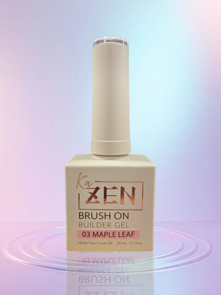 KAZEN | BRUSH ON BUILDER GEL NO.03 Maple Leaf