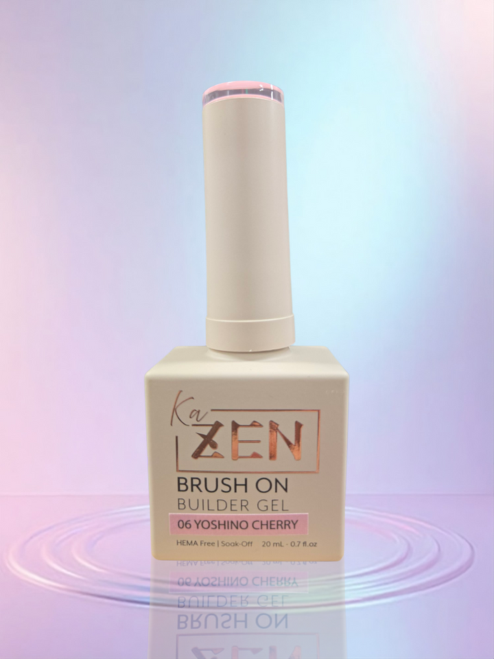 KAZEN | BRUSH ON BUILDER GEL NO.06 Yoshino Cherry