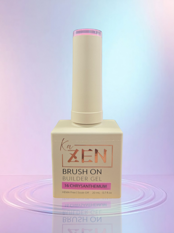 KAZEN | BRUSH ON BUILDER GEL NO.16 Chrysanthemum