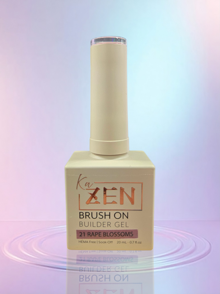 KAZEN | BRUSH ON BUILDER GEL NO.21 Rape Blossoms