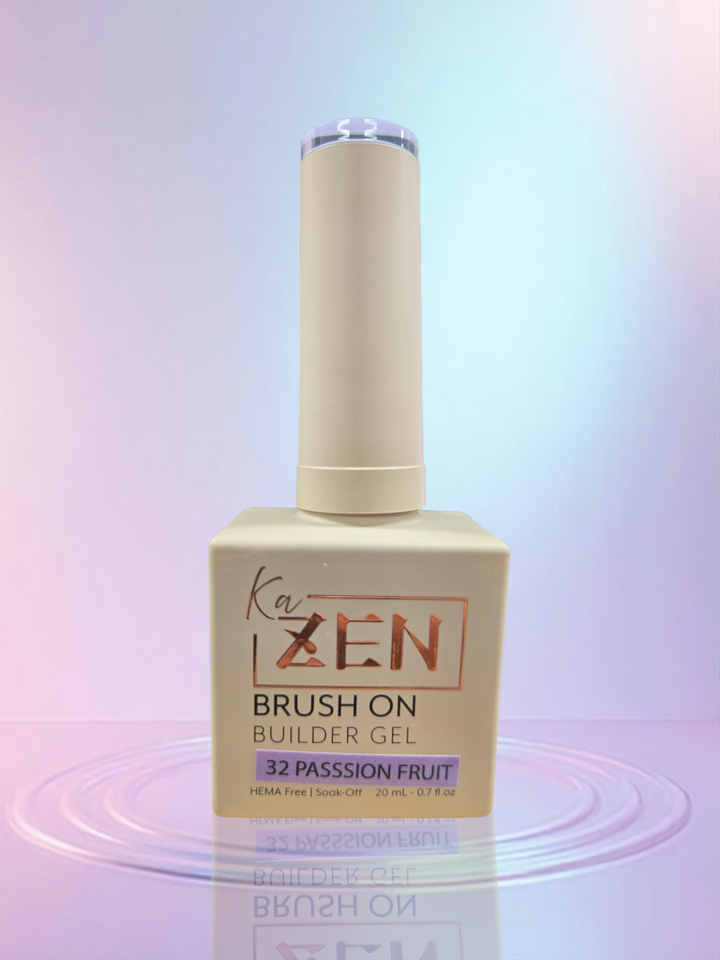 KAZEN | BRUSH ON BUILDER GEL NO.32 Passion Fruit