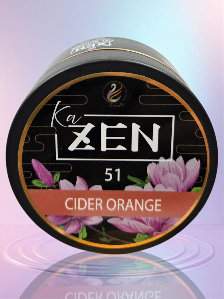 KAZEN | Builder Gel Jar Aki Yume Collection No.51 CIDER ORANGE